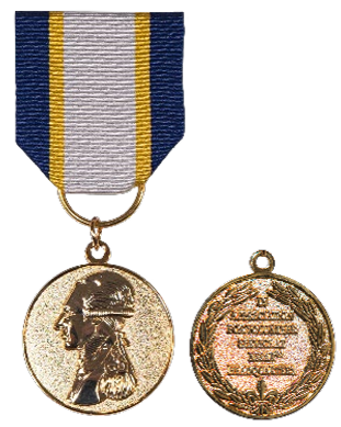 SAR Lafayette Volunteer Service Medal 