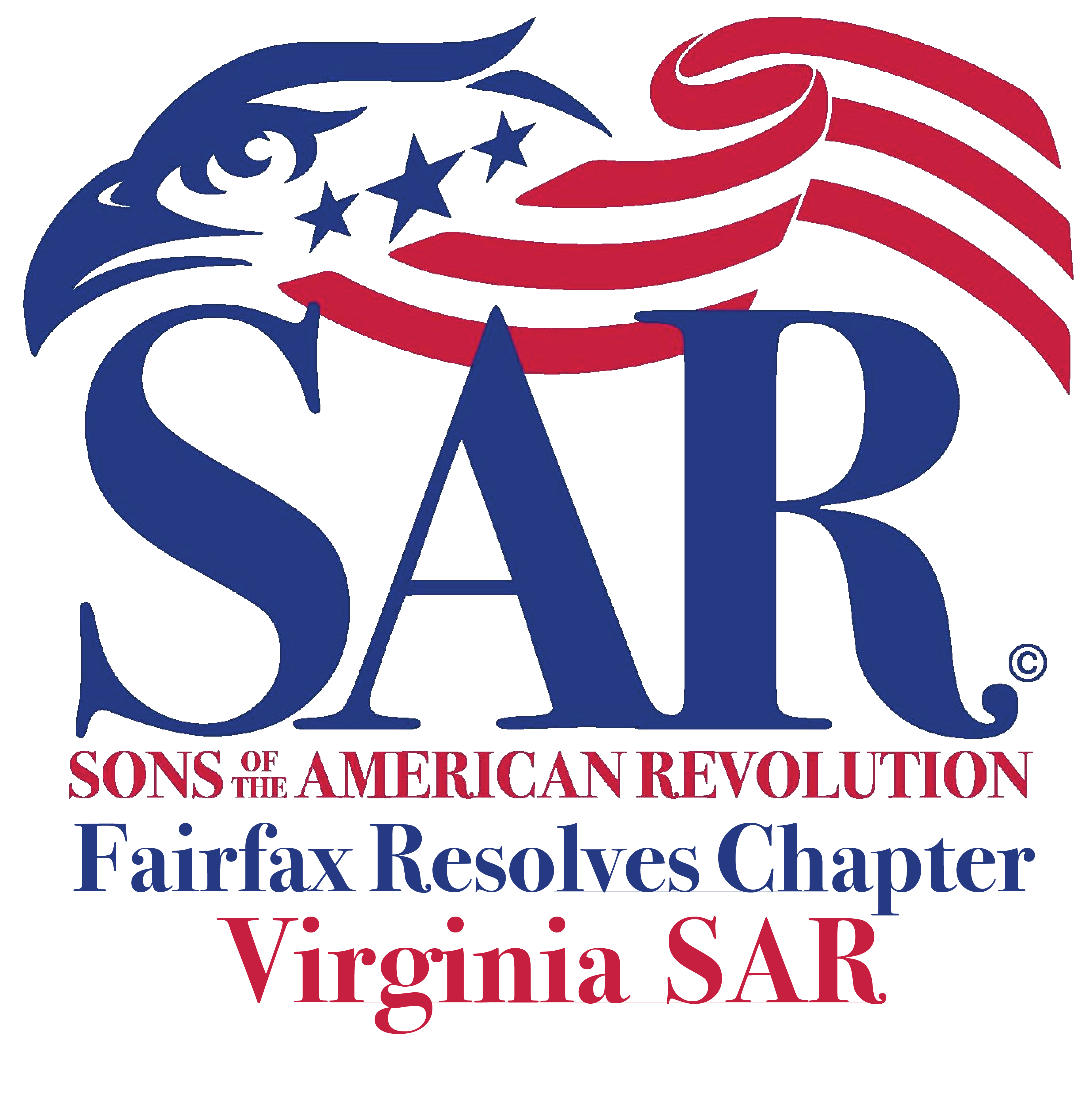 SAR Eagle logo for Fairfax Resolves Chapter