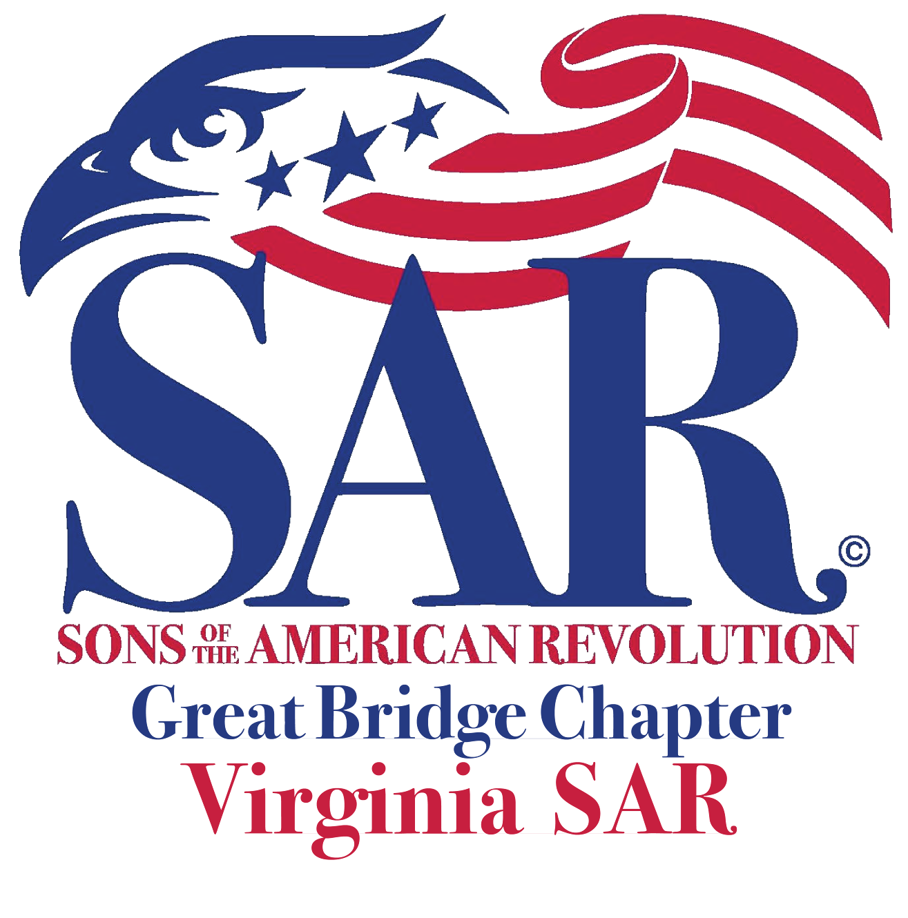 SAR Eagle logo for Great Bridge Chapter