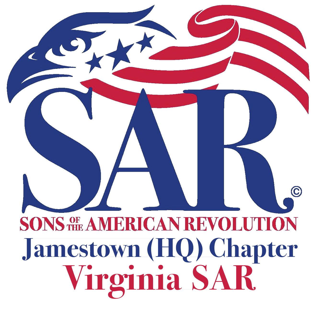 SAR Eagle logo for Jamestown (HQ) chapter