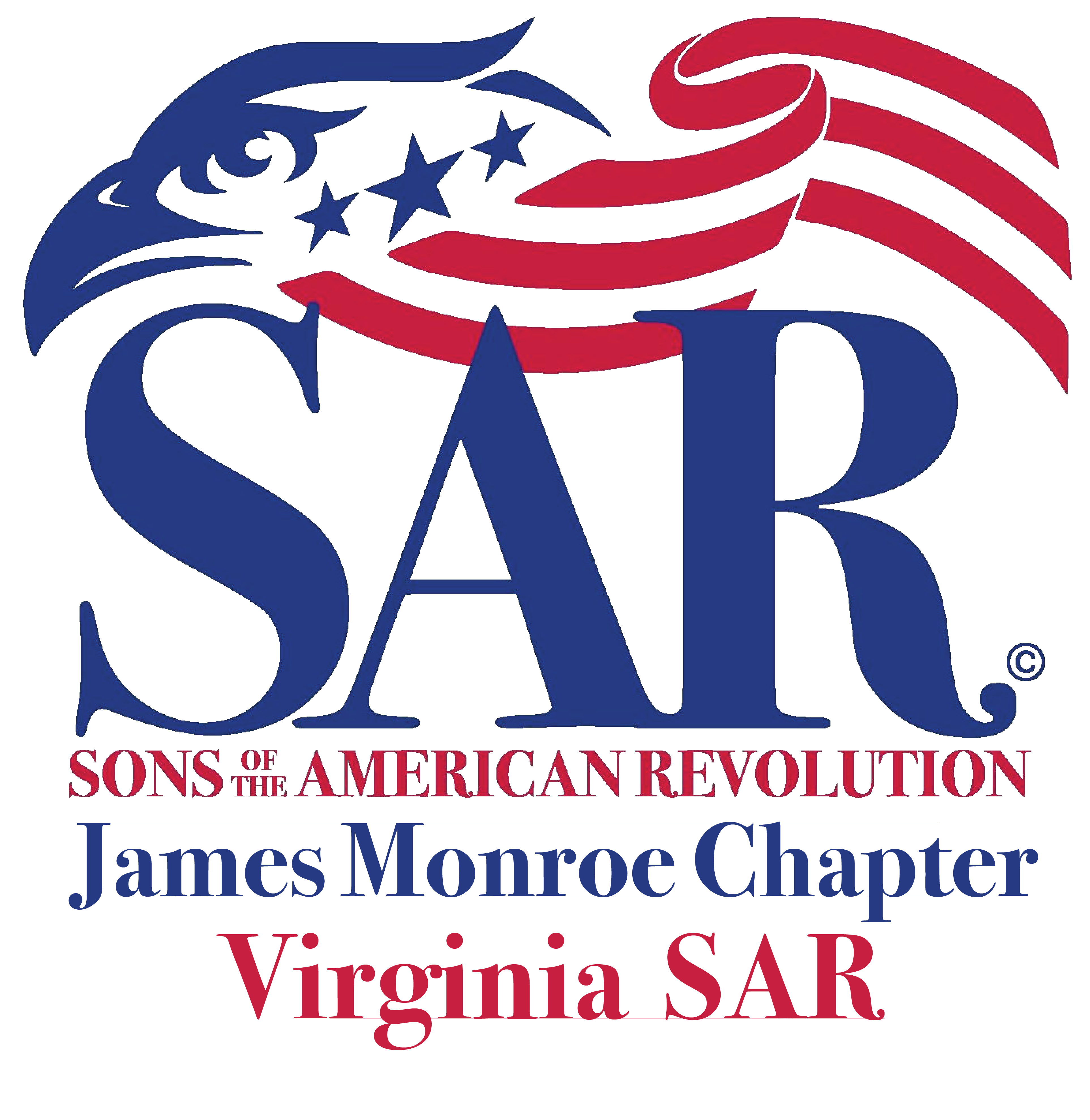 SAR Eagle logo for James Monroe Chapter