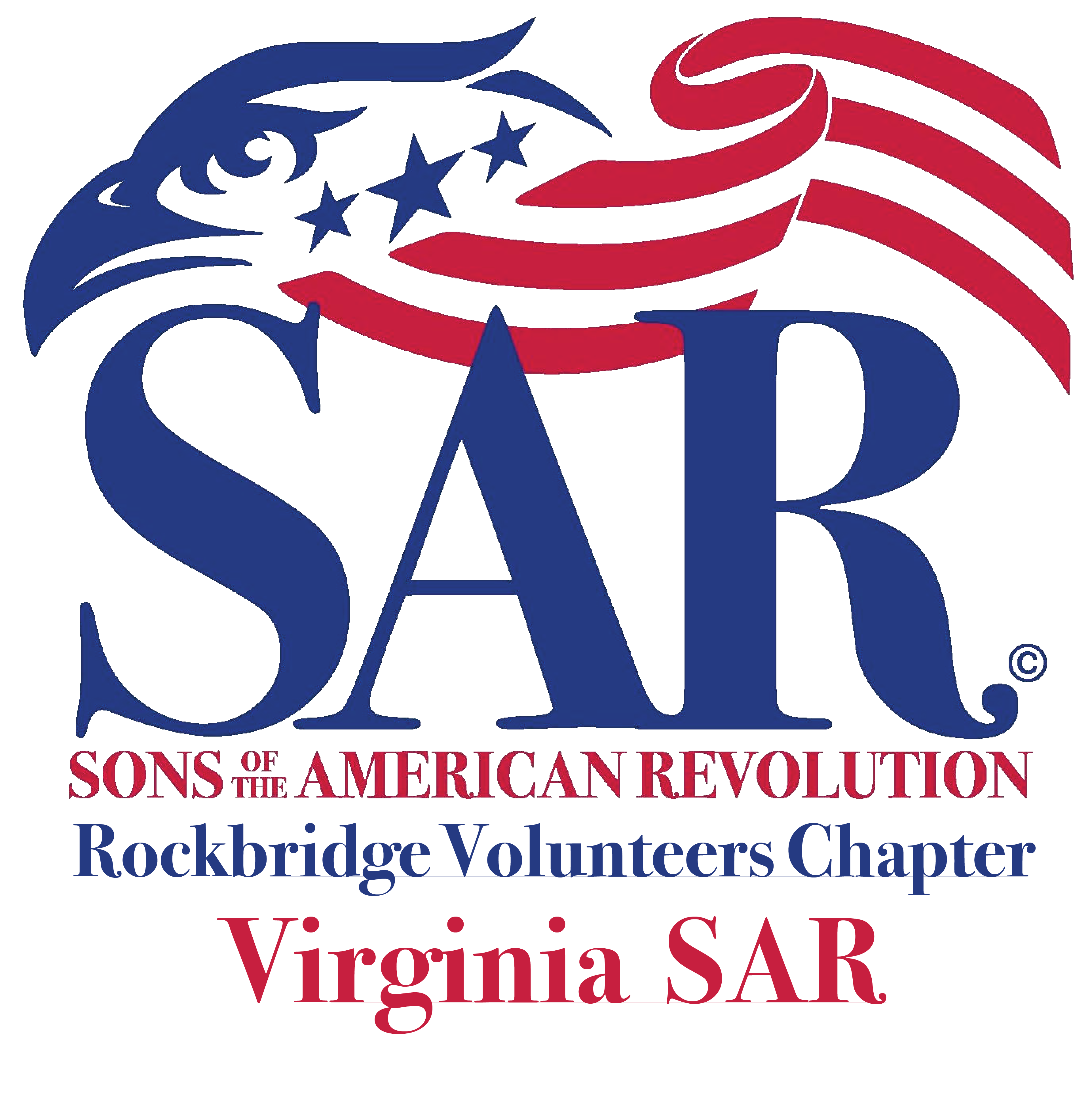 SAR Eagle Logo of Rockbridge Volunteers Chapter